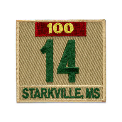 H) Khaki/Green Veteran Bar + Caption Numerals