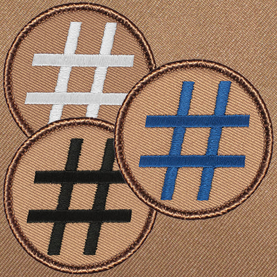 Hashtag Patrol Patch