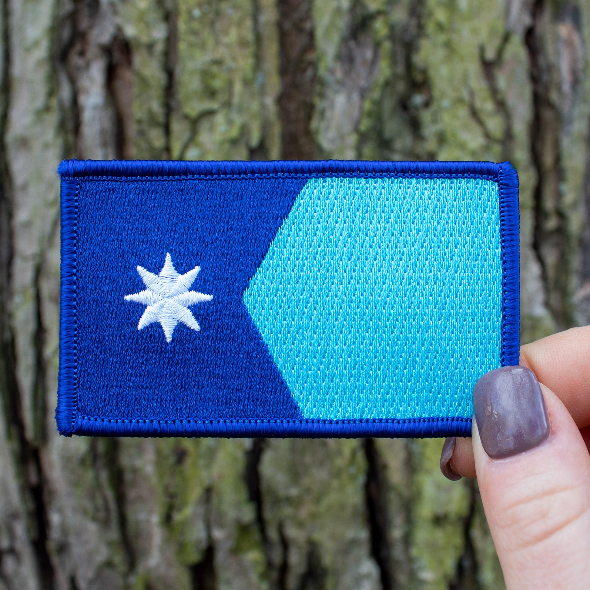 MN iron-on flag patch