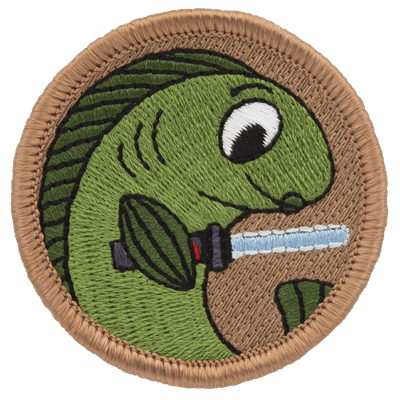 Laser-Sword Fish Scout Patrol Patches