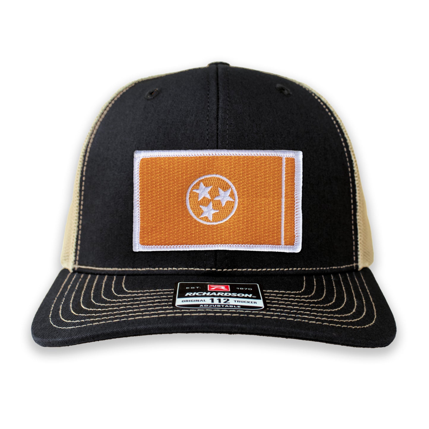 Orange Tennessee State Flag Ball Cap or Trucker Hat