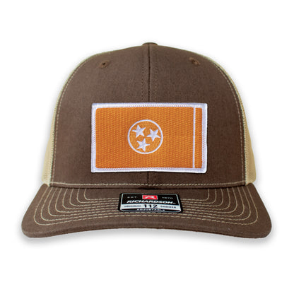 Orange Tennessee State Flag Ball Cap or Trucker Hat