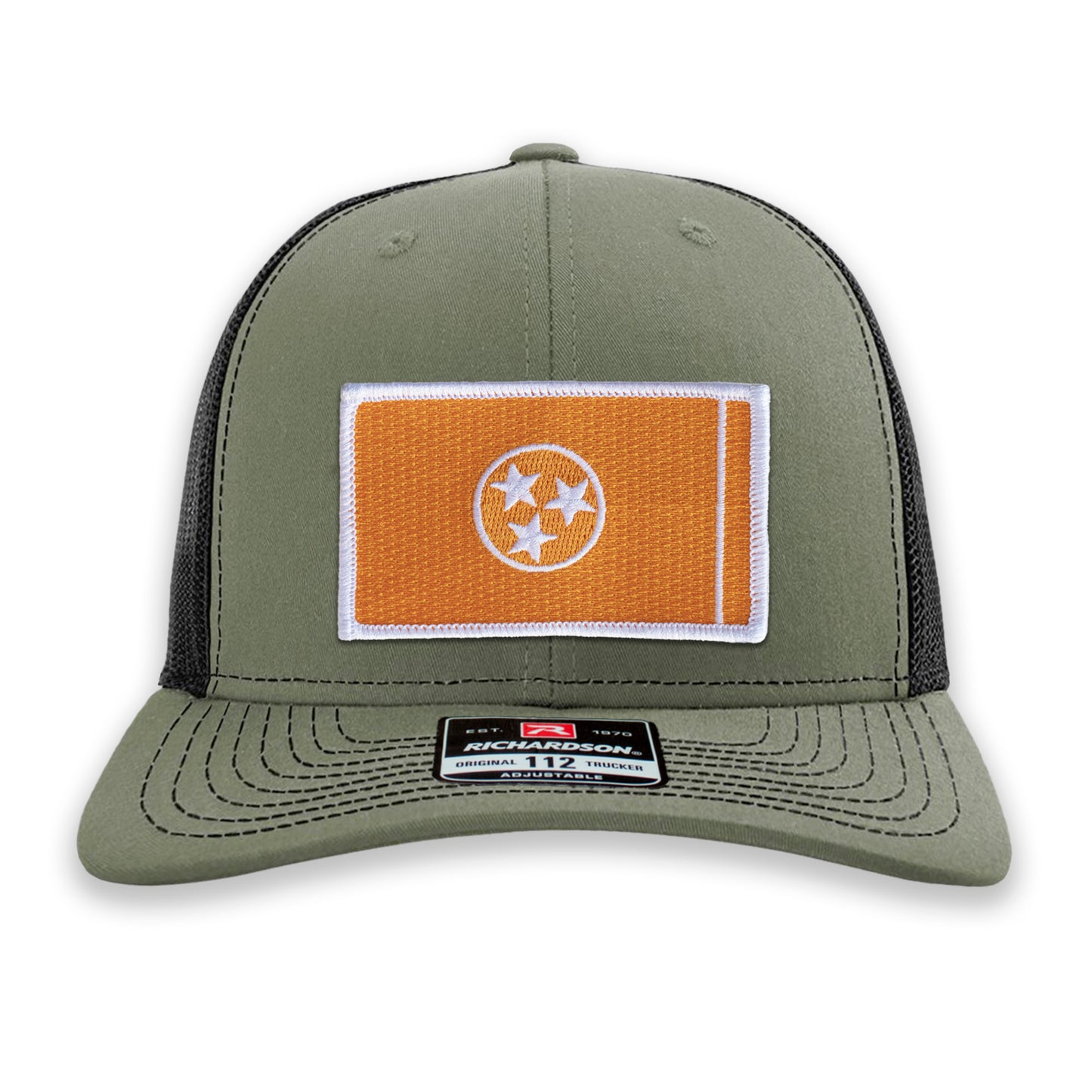 Orange Tennessee State Flag Ball Cap or Trucker Hat