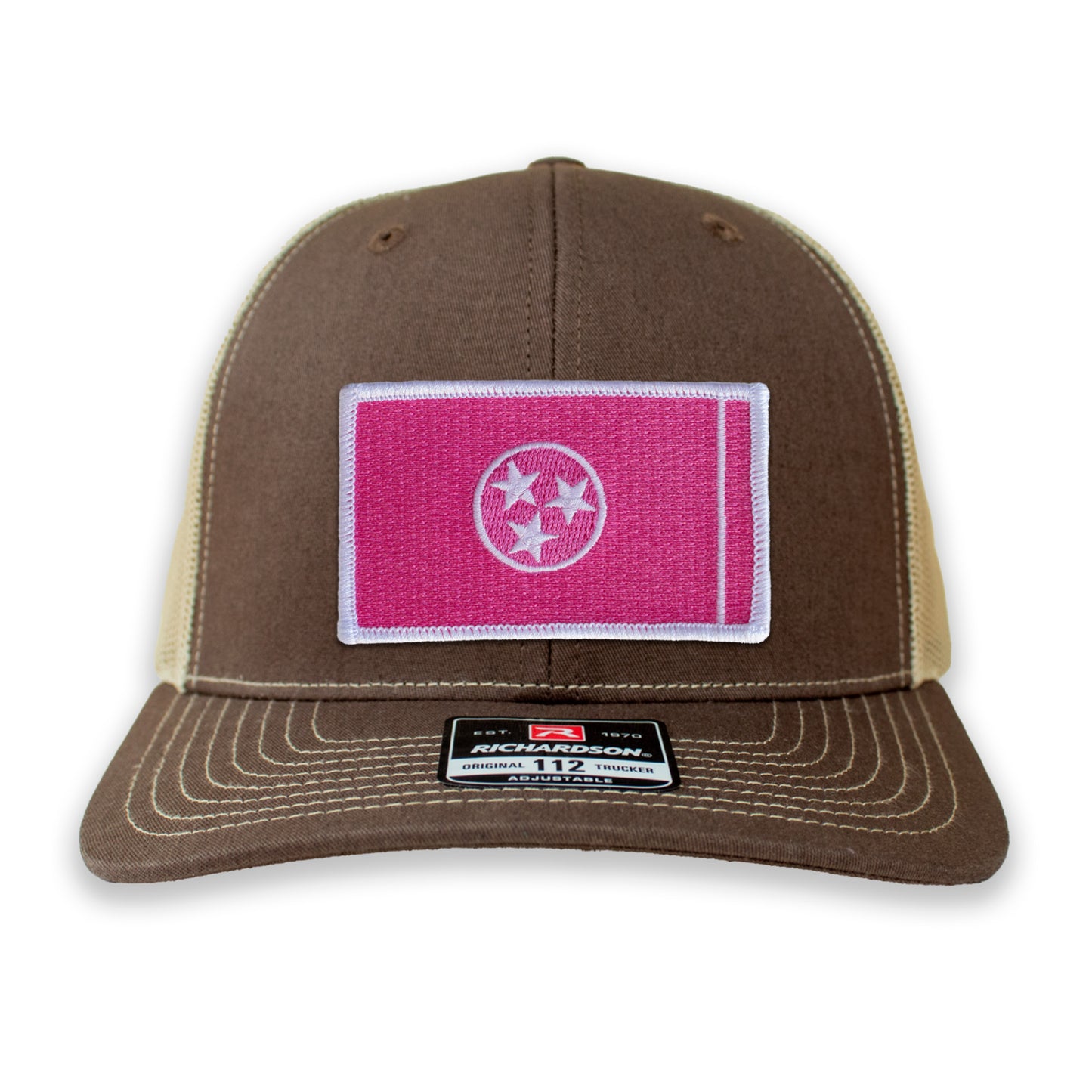 Pink Tennessee State Flag Ball Cap or Trucker Hat