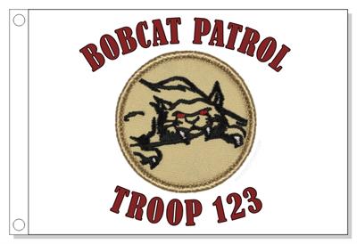 Bobcat Patrol Flag