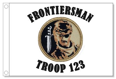 Frontiersman Patrol Flag