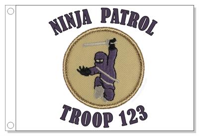 Ninja Patrol Flag