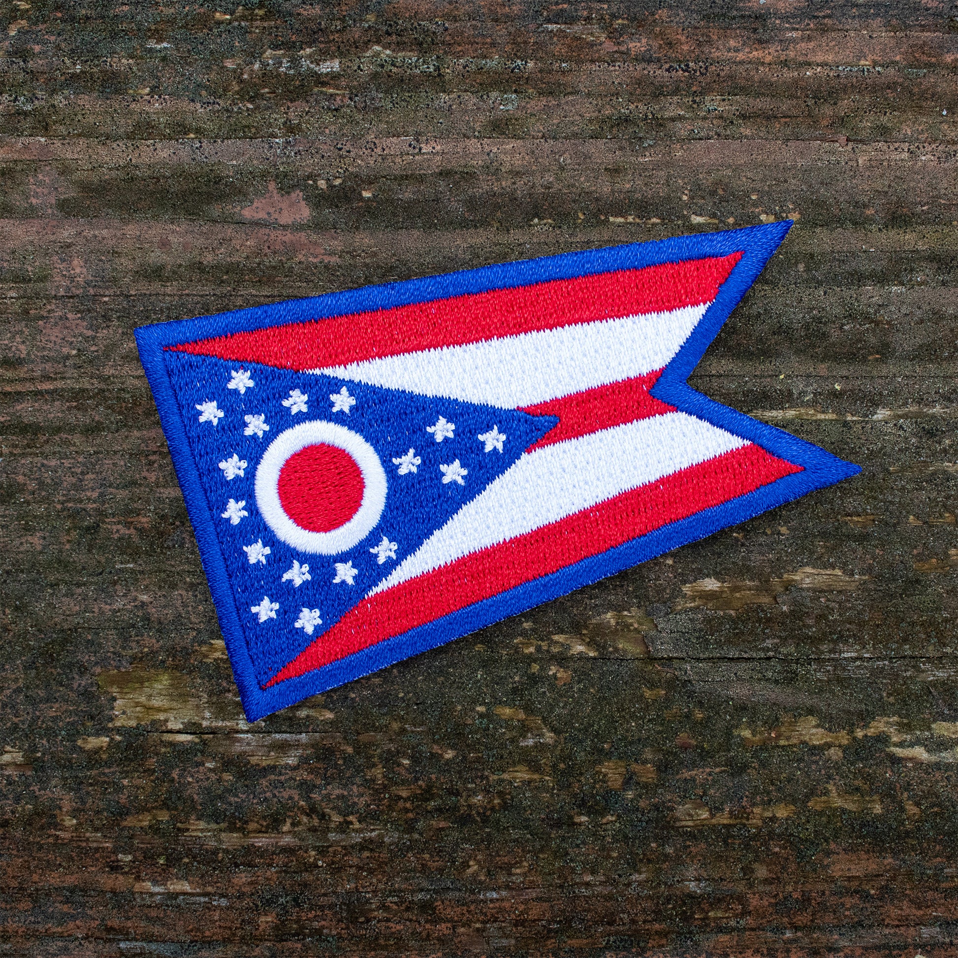 Ohio iron-on flag patch