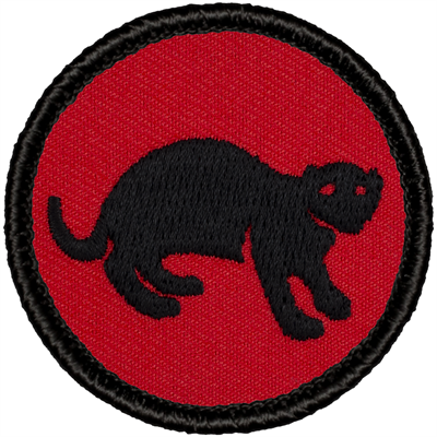 Retro Mongoose Patrol Patch - Sew-on Scout Patch