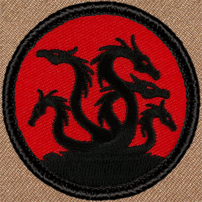 Retro Serpents Patrol Patch - Sew-on Scout Patch