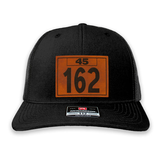 Real Leather Numeral Richardson™  Trucker Caps