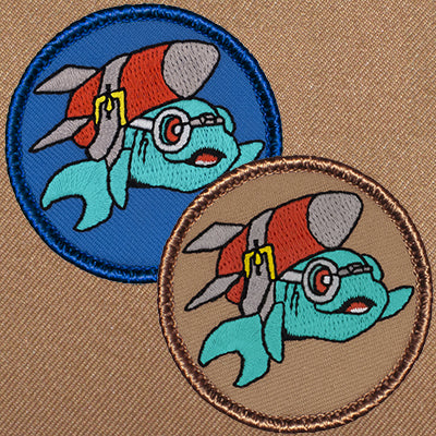 Rocket Fish Patrol Patch