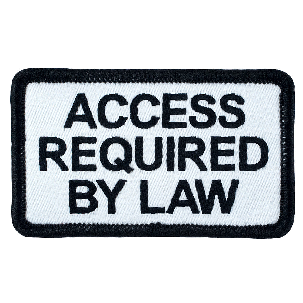 Access Required by Law Patch