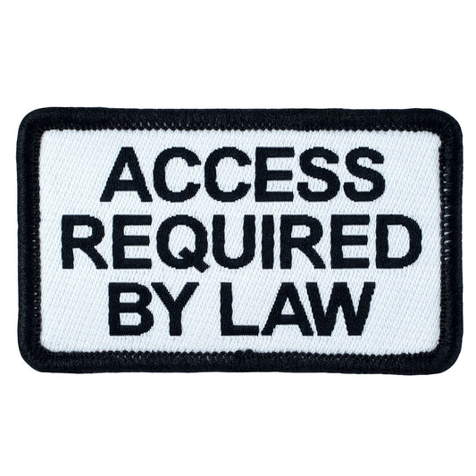 Access Required by Law Patch