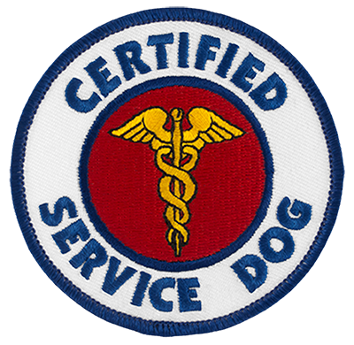 Certified Service Dog Patch