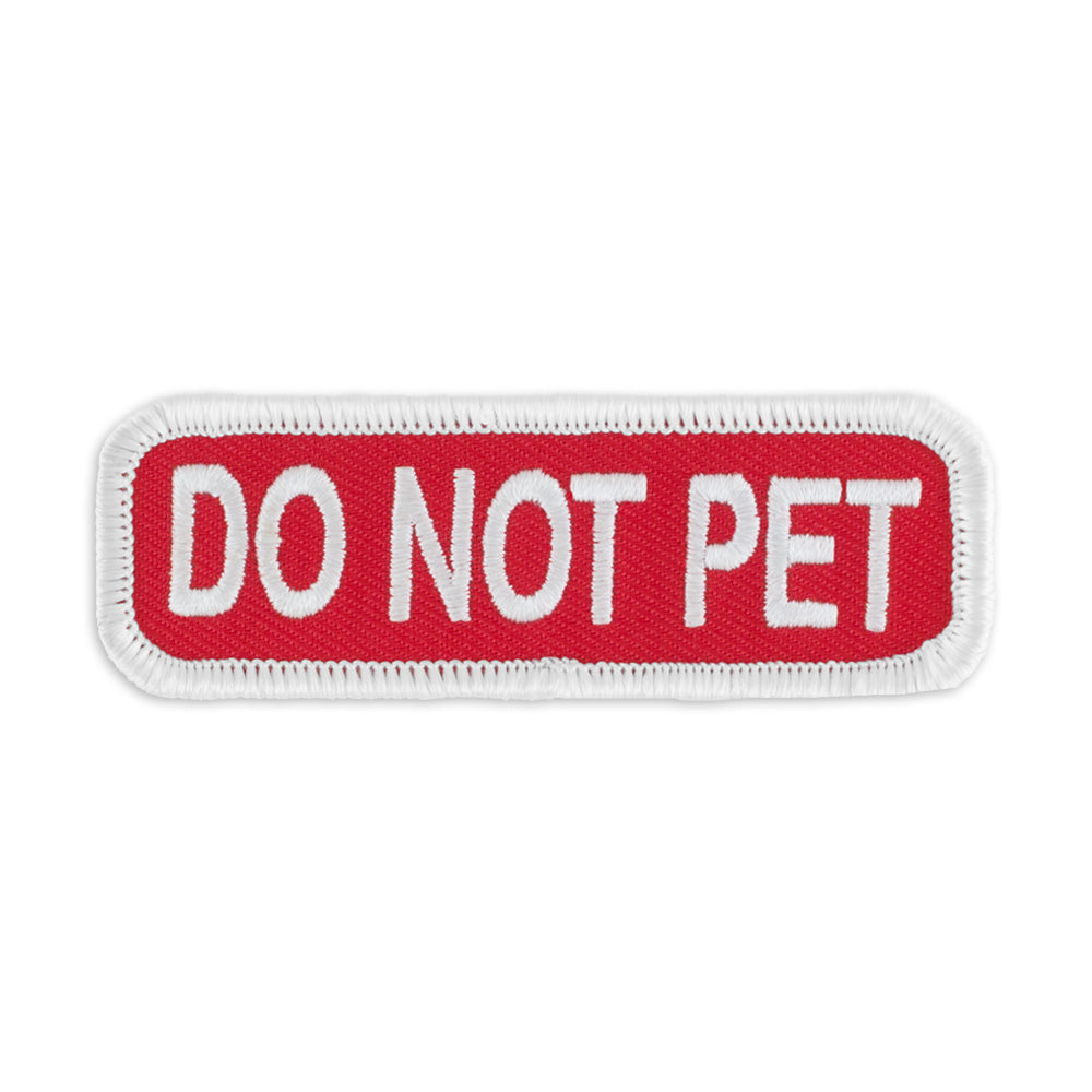 Do Not Pet Patch