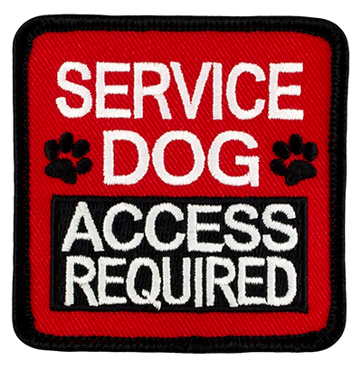 Service Dog - Access Required Patch