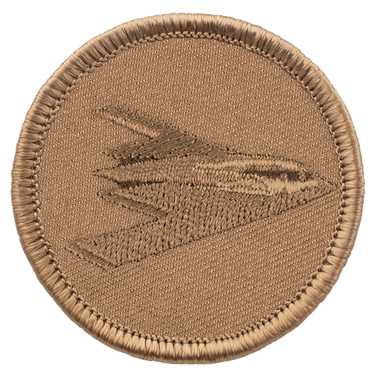 Stealth Bomber Tan Custom Patrol Patch