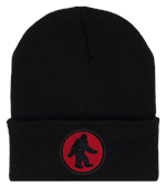 Bigfoot Black Beanie