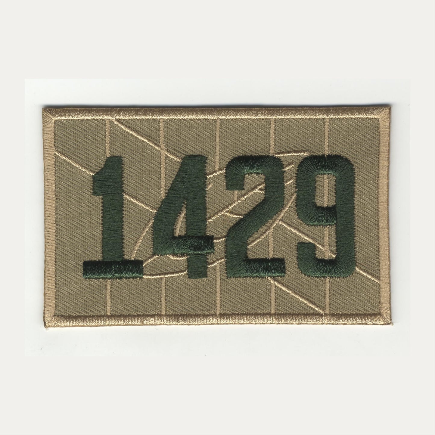 Troop 1429 Ghost County Flag Numerals