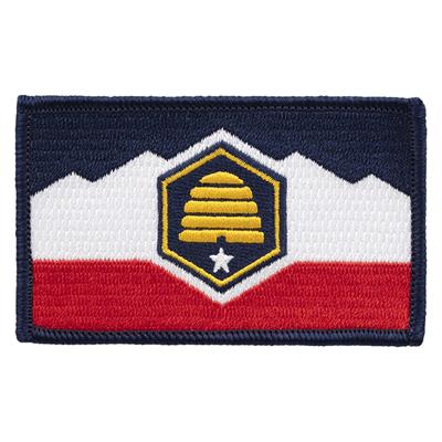 Utah embroidered state flag patch