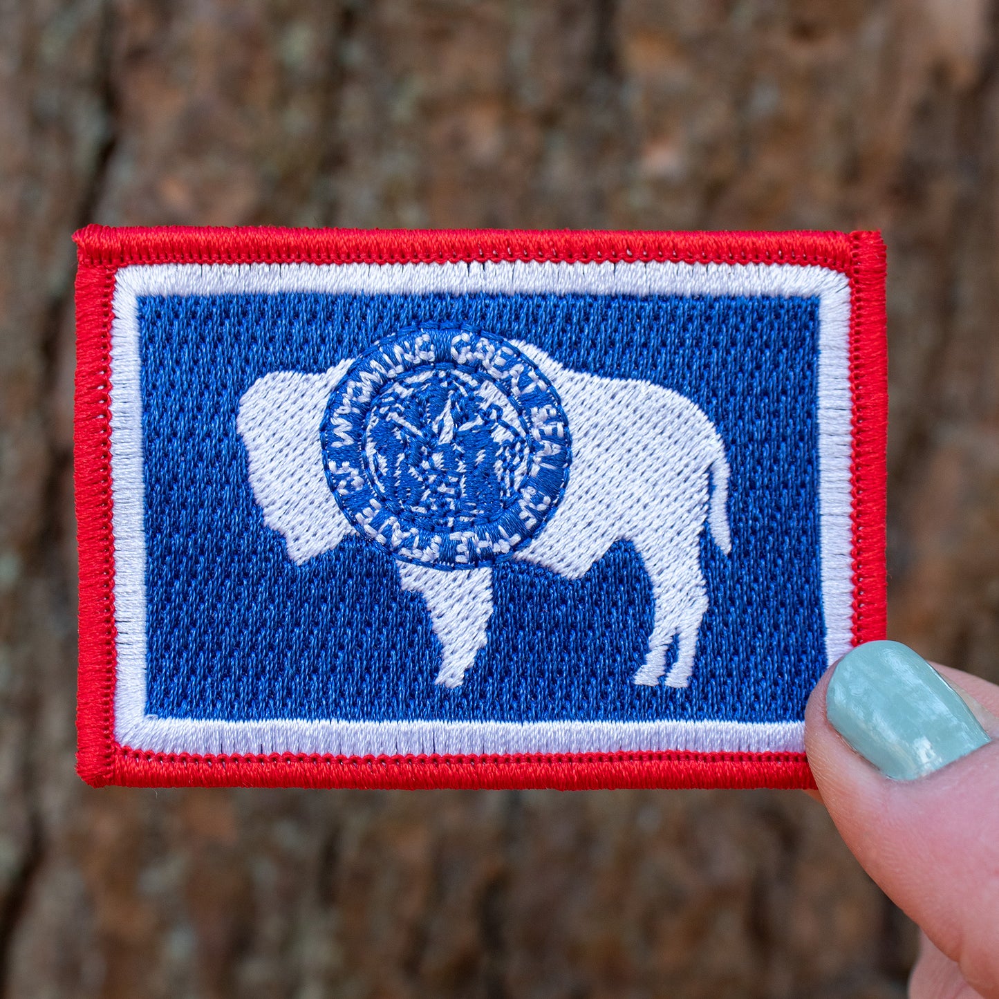 Wyoming State Flag Patch