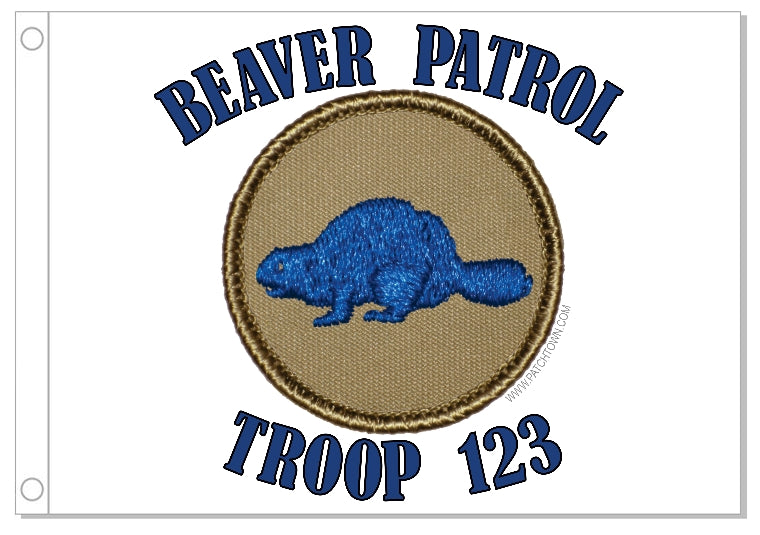 Beaver Patrol Flag