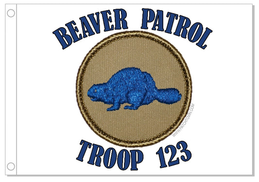Beaver Patrol Flag
