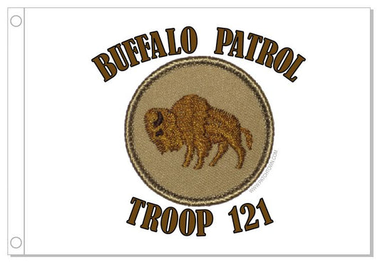 Bison Patrol Flag
