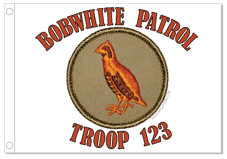 Bobwhite Patrol Flag