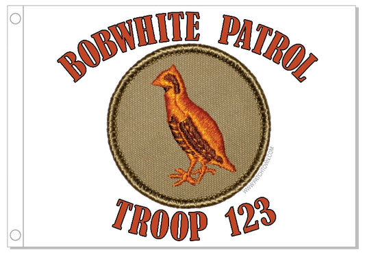 Bobwhite Patrol Flag