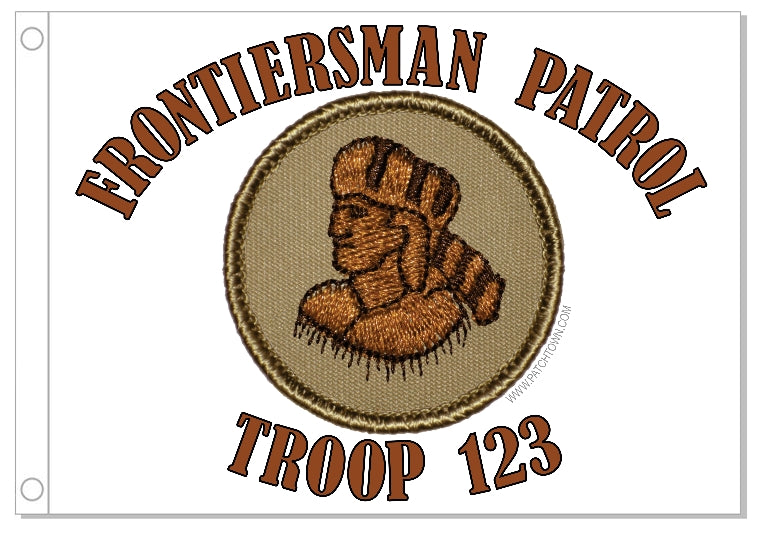 Frontiersman Patrol Flag