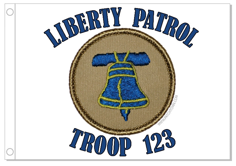 Liberty Bell Patrol Flag