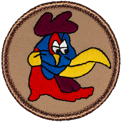 Masked Rooster Patrol Patch (custom)